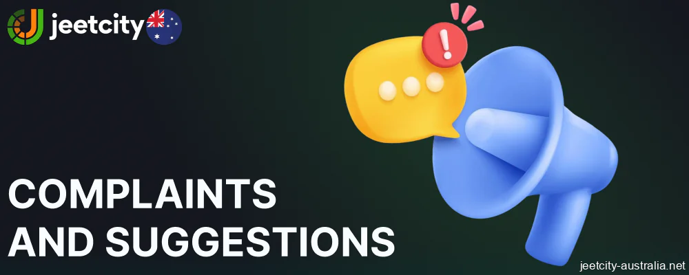 Jeetcity policies regarding complaints and suggestions