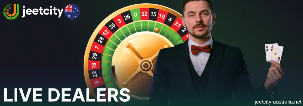 Play casino games on Jeetcity Australia with live dealers
